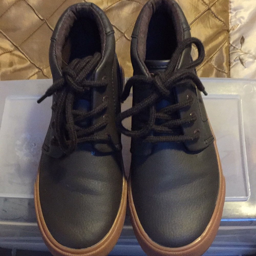 Boys used high top shoes
